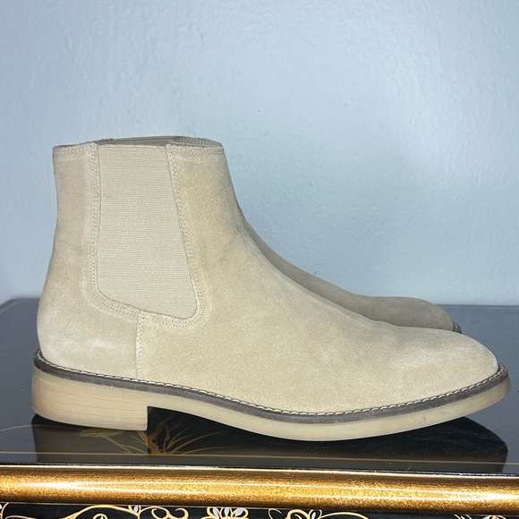 Zara Other - Zara Beige Suede Men's Boots